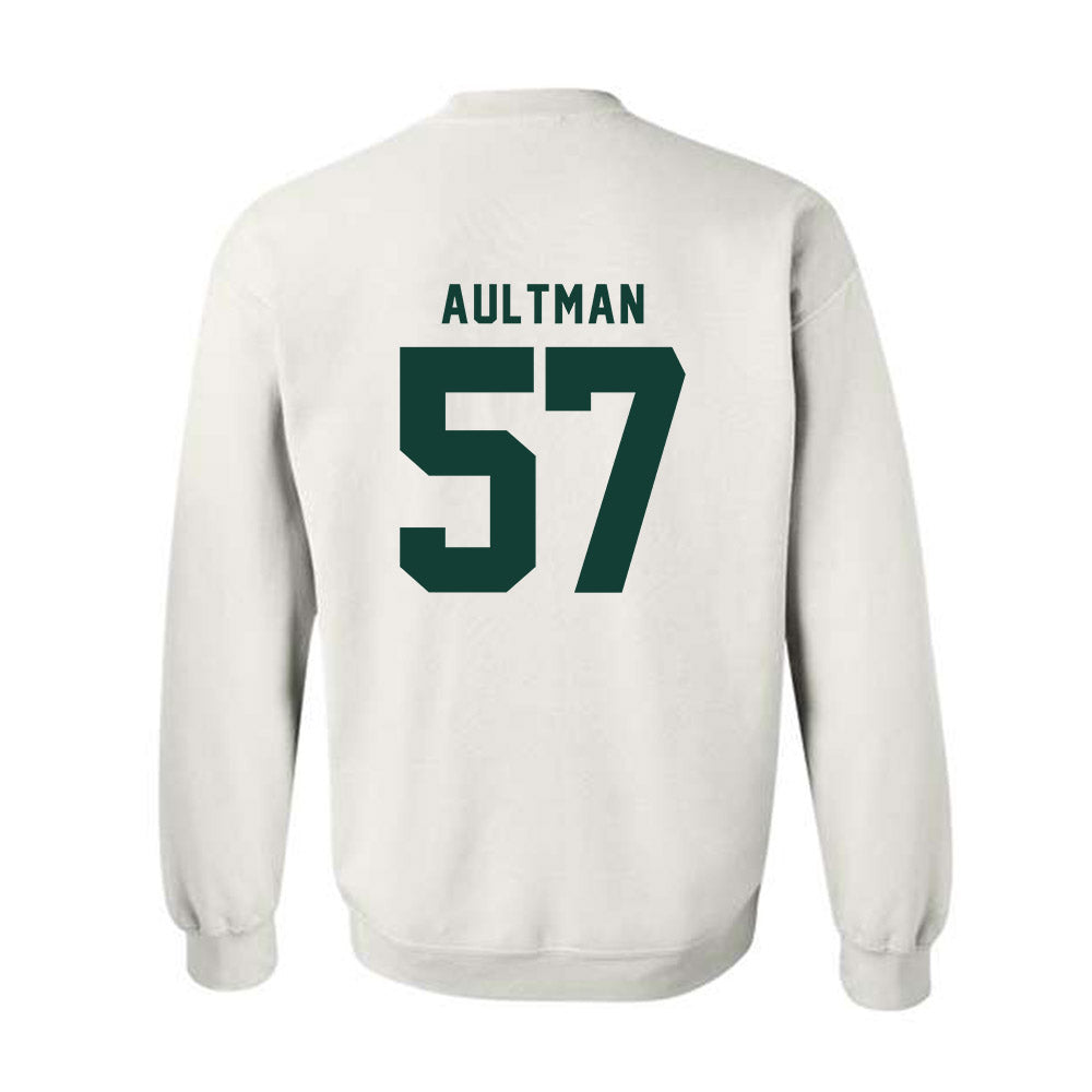 Michigan State - NCAA Football : Hudson Aultman - Generic Shersey Crewneck Sweatshirt-1