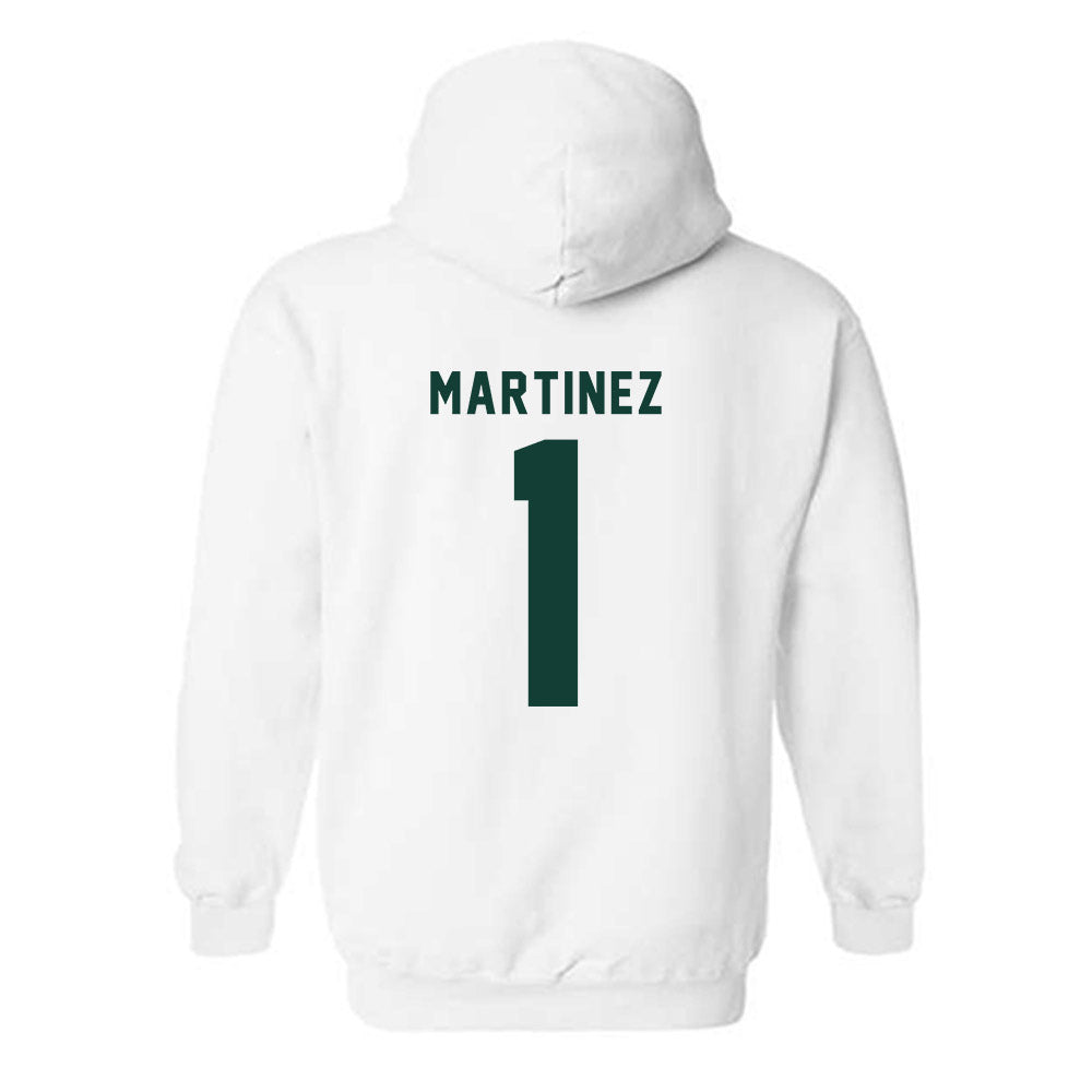 Michigan State - NCAA Football : Nikai Martinez - Generic Shersey Hooded Sweatshirt-1