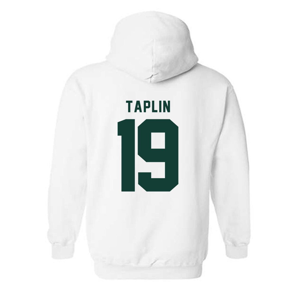 Michigan State - NCAA Football : Charles Taplin - Generic Shersey Hooded Sweatshirt-1