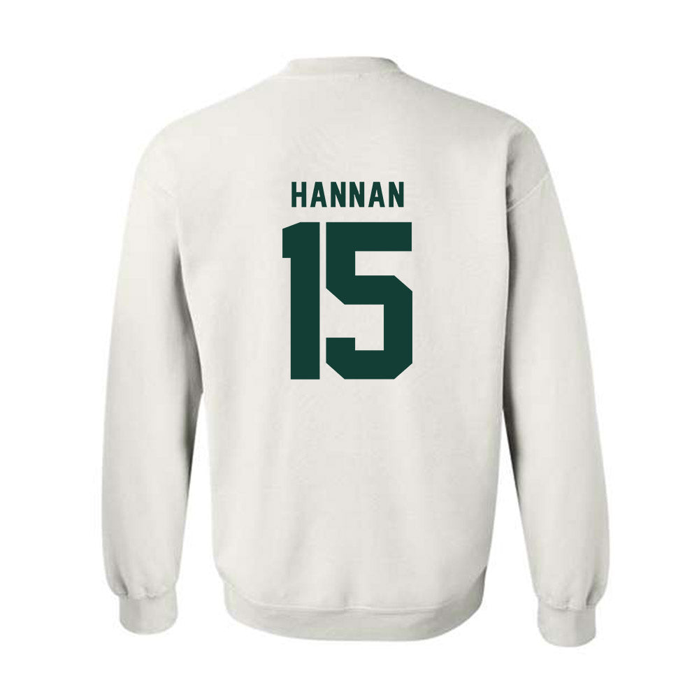 Michigan State - NCAA Football : Leo Hannan - Generic Shersey Crewneck Sweatshirt-1
