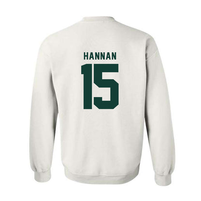 Michigan State - NCAA Football : Leo Hannan - Generic Shersey Crewneck Sweatshirt-1