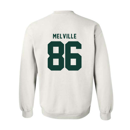 Michigan State - NCAA Football : Ethan Melville - Generic Shersey Crewneck Sweatshirt-1