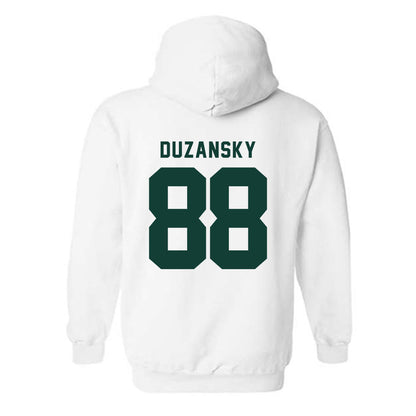 Michigan State - NCAA Football : Nick Duzansky - Generic Shersey Hooded Sweatshirt-1