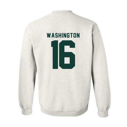 Michigan State - NCAA Football : Zachary Washington - Generic Shersey Crewneck Sweatshirt-1