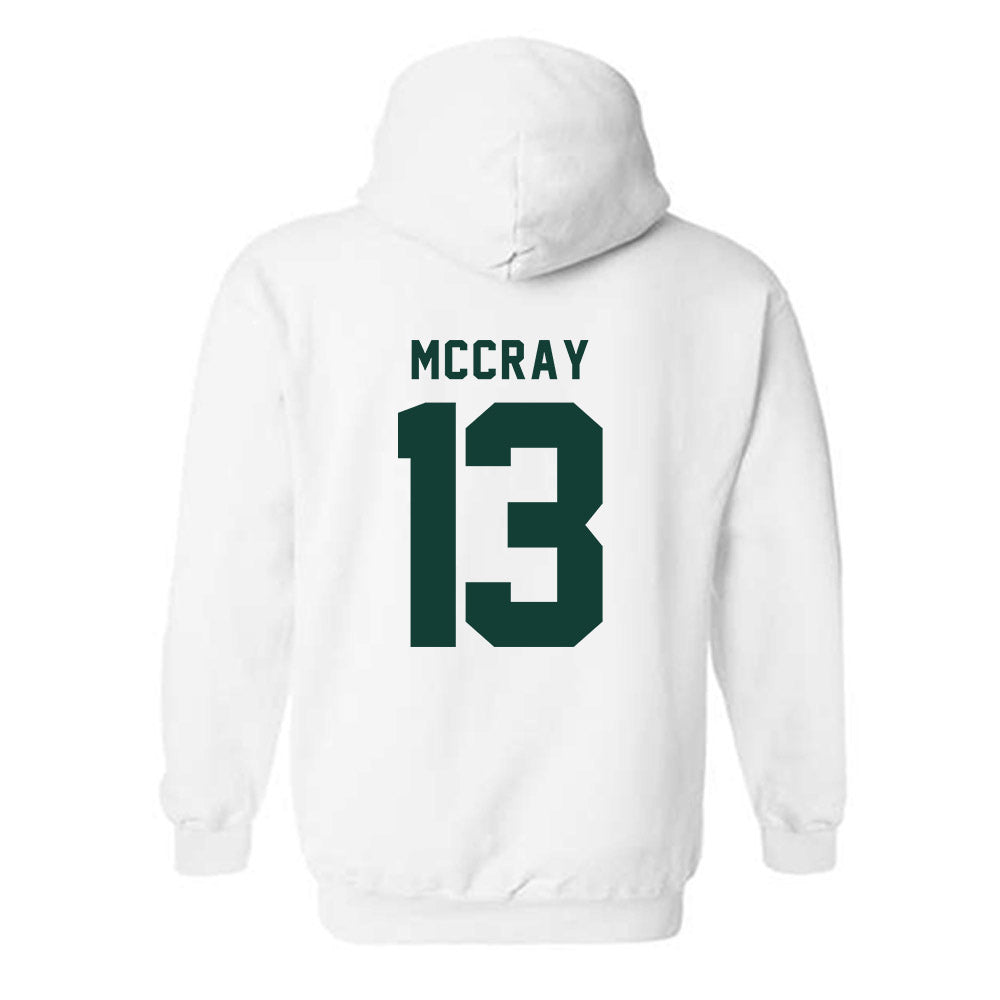 Michigan State - NCAA Football : Chrishon McCray - Generic Shersey Hooded Sweatshirt-1