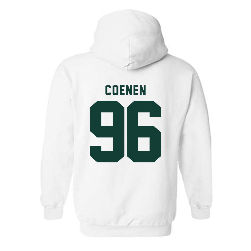 Michigan State - NCAA Football : Eli Coenen - Generic Shersey Hooded Sweatshirt-1