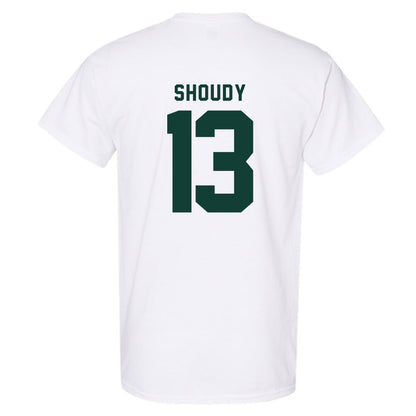 Michigan State - NCAA Men's Ice Hockey : Tiernan Shoudy - T-Shirt-1