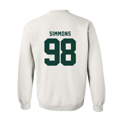 Michigan State - NCAA Football : Derrick Simmons - Generic Shersey Crewneck Sweatshirt-1