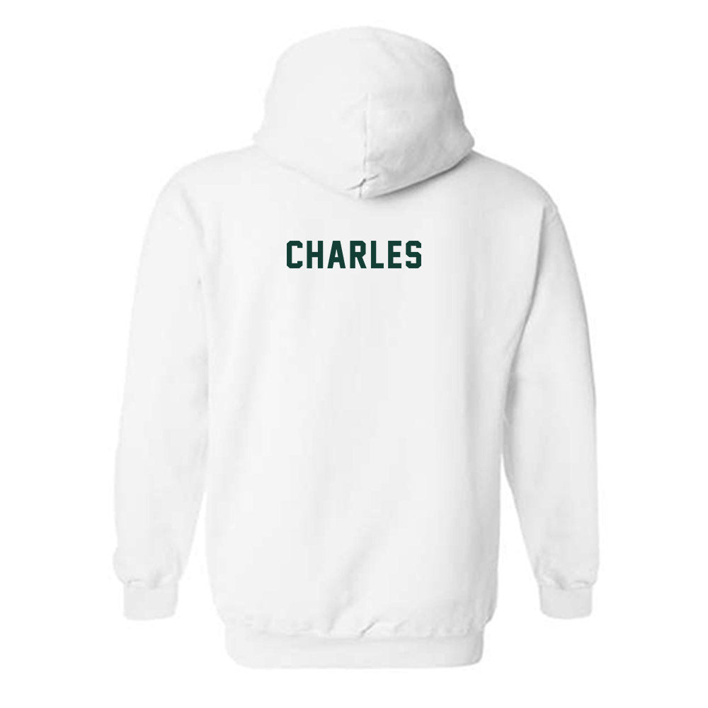 Michigan State - NCAA Football : Colin Charles - Generic Shersey Hooded Sweatshirt-1