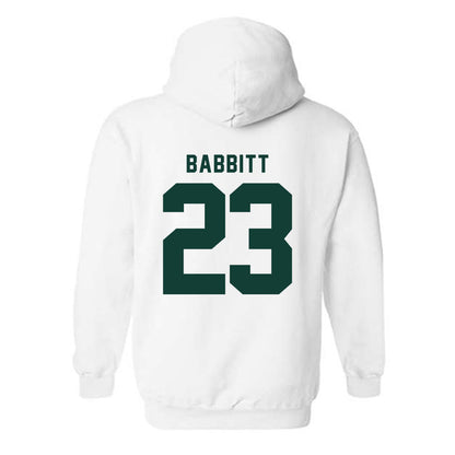 Michigan State - NCAA Football : Peyton Babbitt - Generic Shersey Hooded Sweatshirt-1