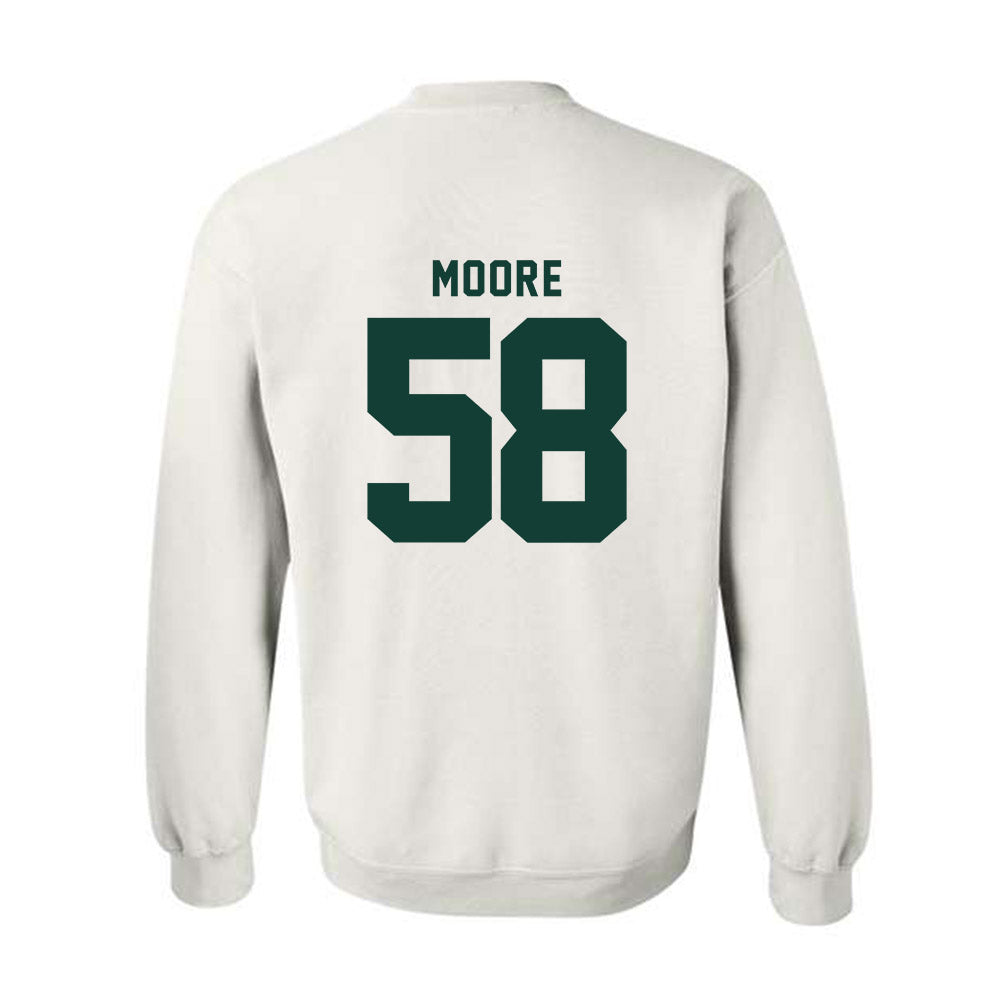 Michigan State - NCAA Football : Conner Moore - Generic Shersey Crewneck Sweatshirt-1