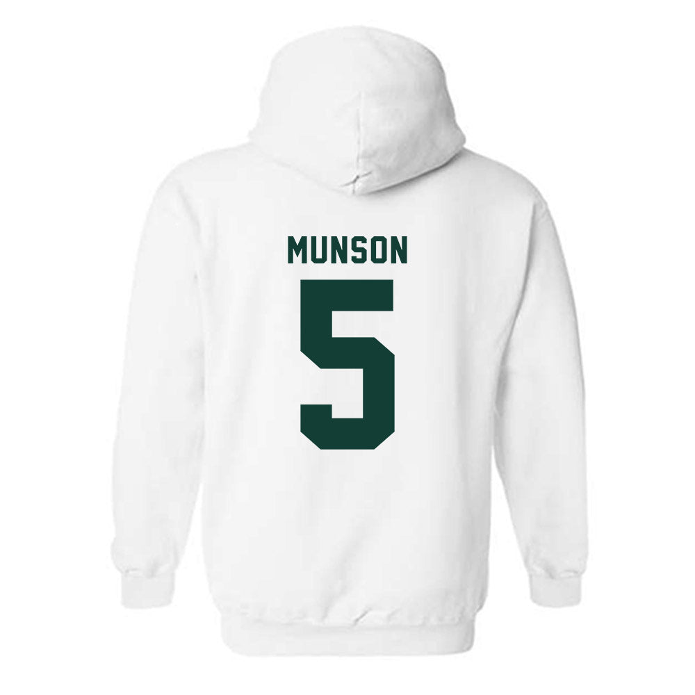 Michigan State - NCAA Men's Soccer : Brandon Munson - Hooded Sweatshirt-1