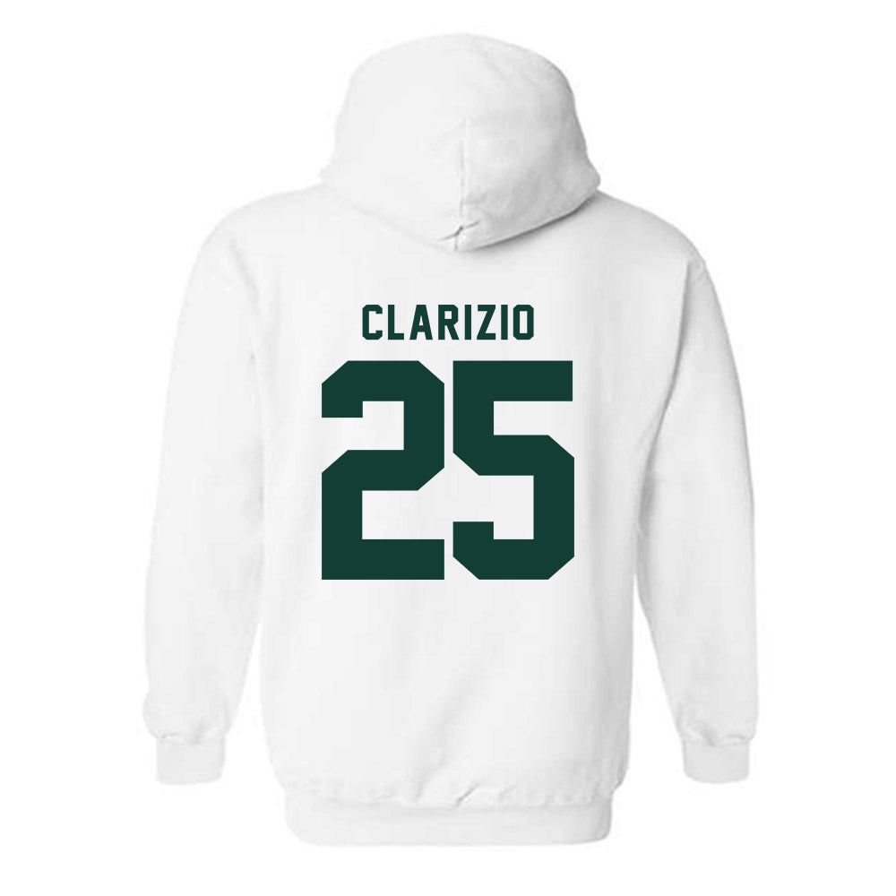 Michigan State - NCAA Football : Jace Clarizio - Generic Shersey Hooded Sweatshirt-1