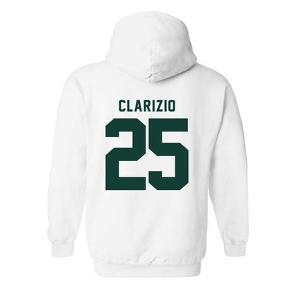 Michigan State - NCAA Football : Jace Clarizio - Generic Shersey Hooded Sweatshirt-1