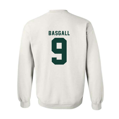 Michigan State - NCAA Men's Ice Hockey : Matthew Basgall - Crewneck Sweatshirt-1
