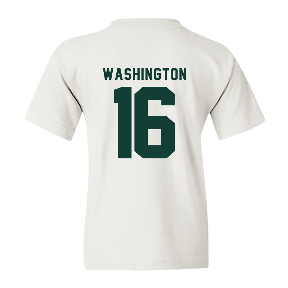 Michigan State - NCAA Football : Zachary Washington - Generic Shersey Youth T-Shirt-1