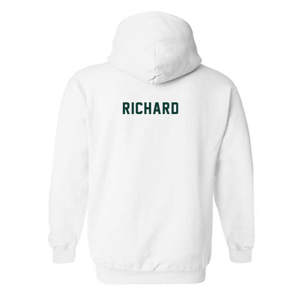 Michigan State - NCAA Football : Michael Richard - Generic Shersey Hooded Sweatshirt-1