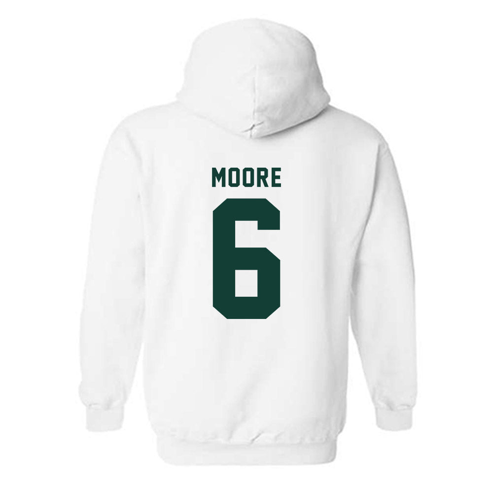 Michigan State - NCAA Football : Fredrick Moore - Generic Shersey Hooded Sweatshirt-1