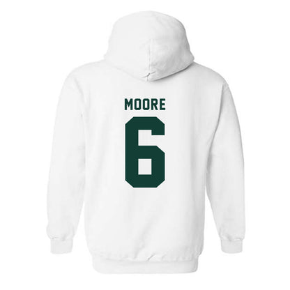 Michigan State - NCAA Football : Fredrick Moore - Generic Shersey Hooded Sweatshirt-1