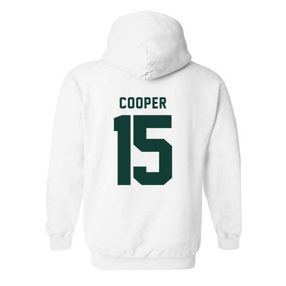 Michigan State - NCAA Men's Basketball : Carson Cooper - Generic Shersey Hooded Sweatshirt-1