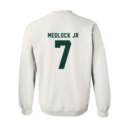 Michigan State - NCAA Men's Basketball : Carlos Medlock jr - Generic Shersey Crewneck Sweatshirt-1