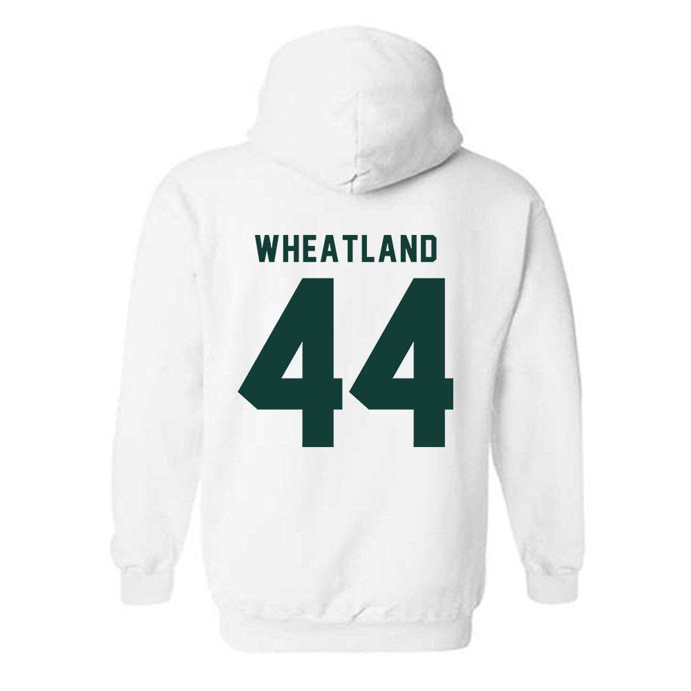 Michigan State - NCAA Football : Caleb Wheatland - Generic Shersey Hooded Sweatshirt-1