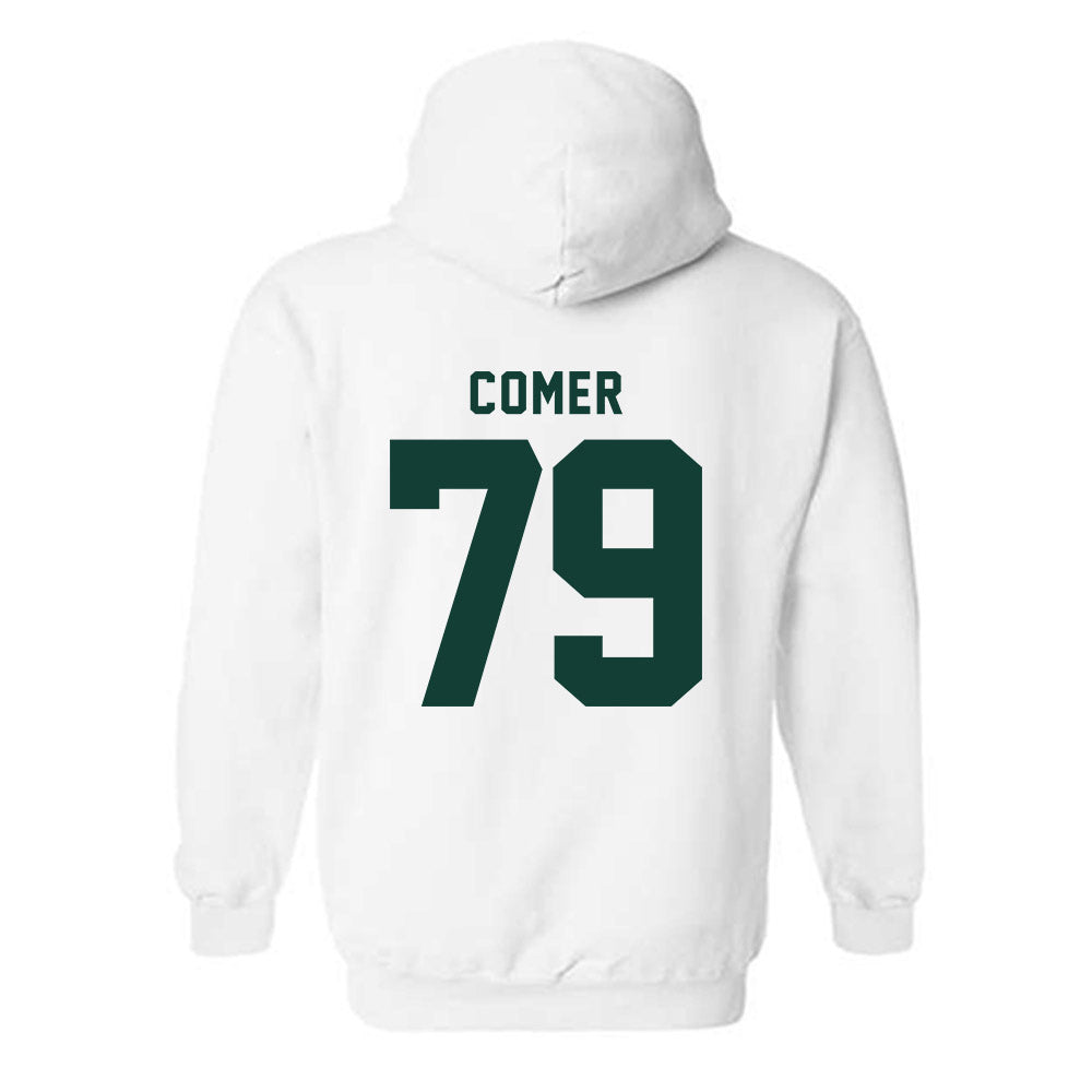 Michigan State - NCAA Football : Tristan Comer - Generic Shersey Hooded Sweatshirt-1