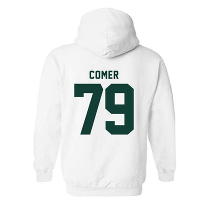 Michigan State - NCAA Football : Tristan Comer - Generic Shersey Hooded Sweatshirt-1