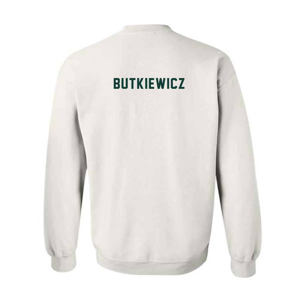 Michigan State - NCAA Men's Cross Country : Marek Butkiewicz - Generic Shersey Crewneck Sweatshirt-1