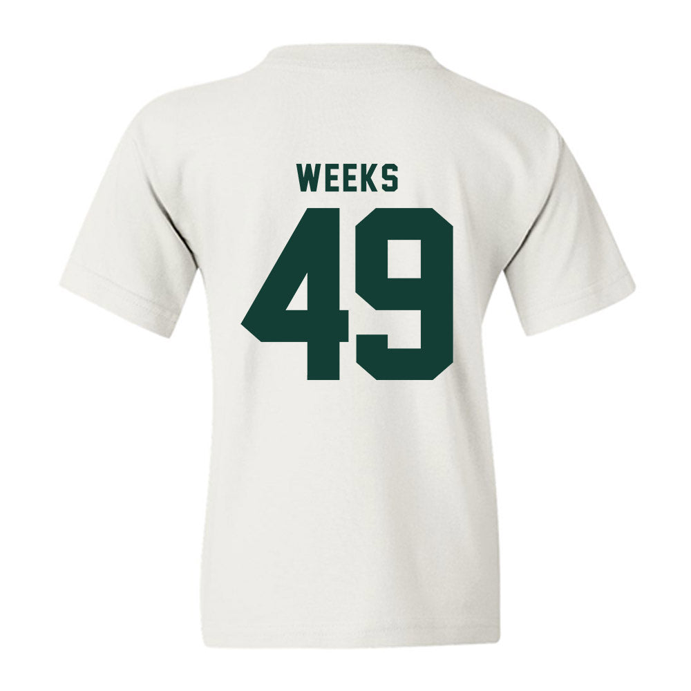 Michigan State - NCAA Football : Alex Weeks - Generic Shersey Youth T-Shirt-1
