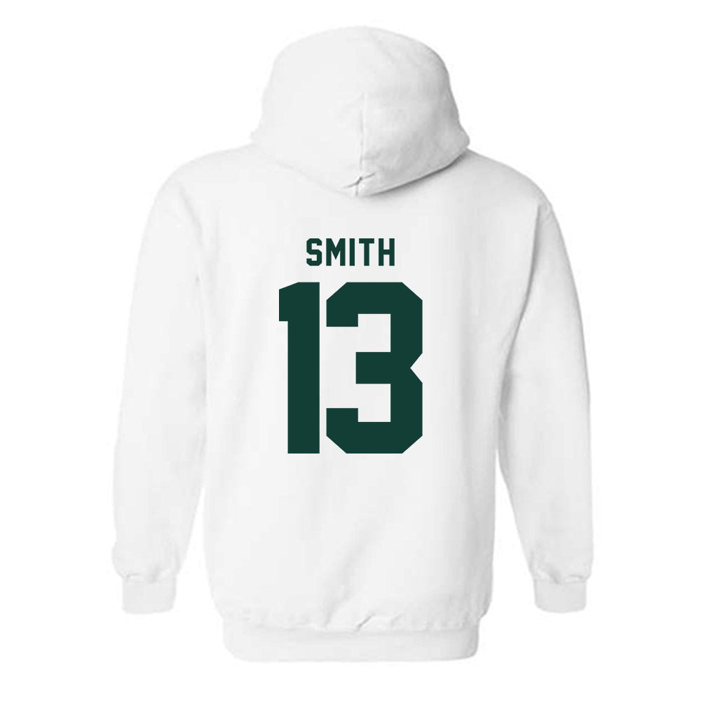 Michigan State - NCAA Football : Isaac Smith - Generic Shersey Hooded Sweatshirt-1