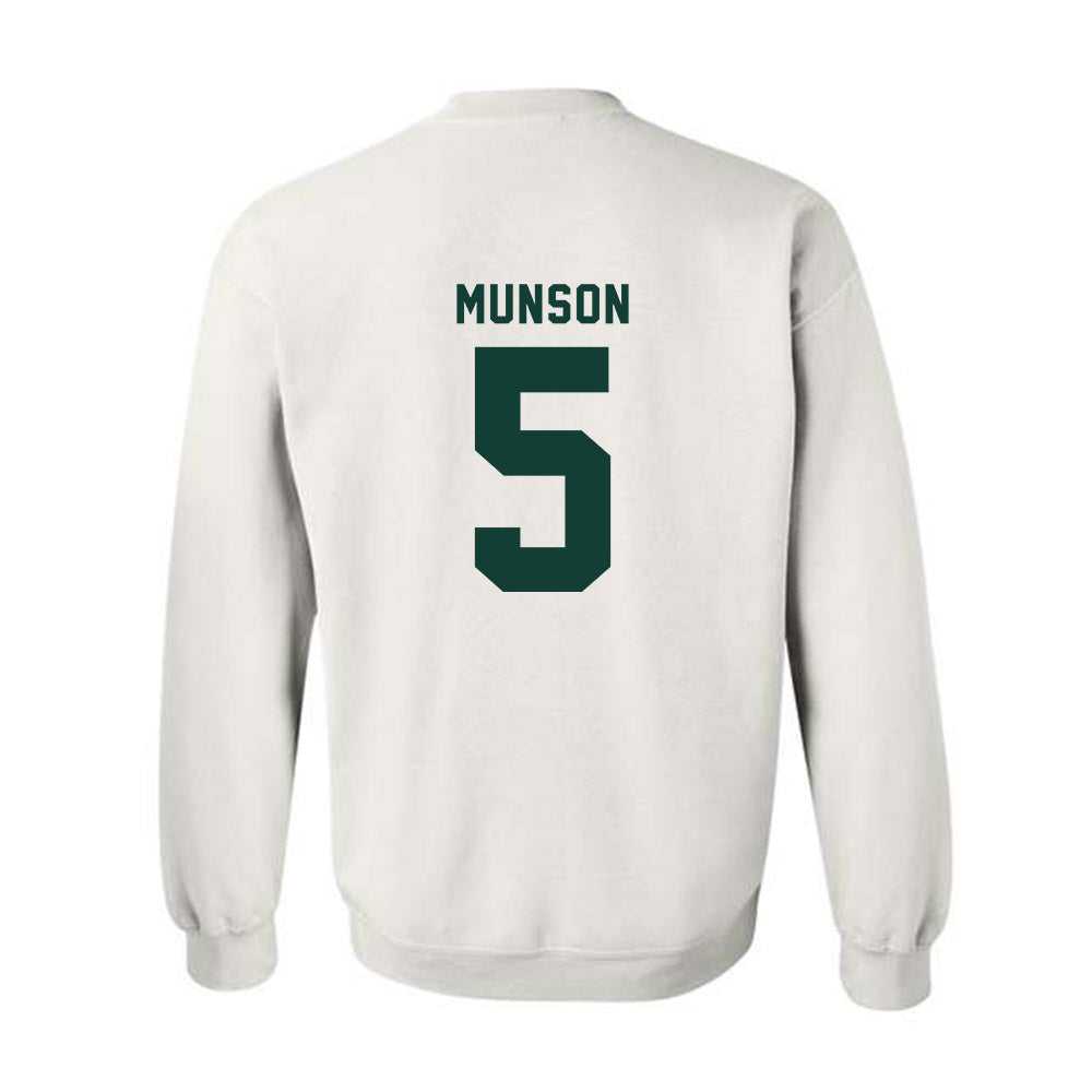 Michigan State - NCAA Men's Soccer : Brandon Munson - Crewneck Sweatshirt-1
