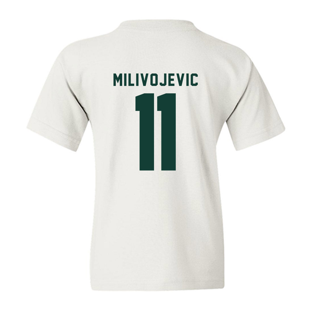 Michigan State - NCAA Football : Alessio Milivojevic - Youth T-Shirt-1