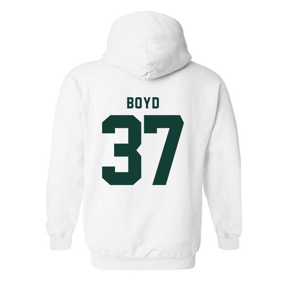 Michigan State - NCAA Football : Liam Boyd - Generic Shersey Hooded Sweatshirt-1