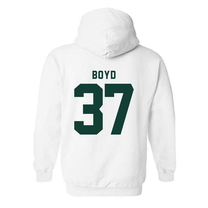 Michigan State - NCAA Football : Liam Boyd - Generic Shersey Hooded Sweatshirt-1