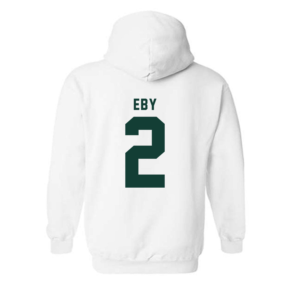 Michigan State - NCAA Men's Soccer : William Eby - Generic Shersey Hooded Sweatshirt-1