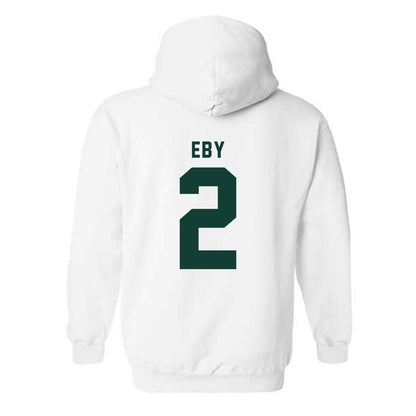 Michigan State - NCAA Men's Soccer : William Eby - Generic Shersey Hooded Sweatshirt-1