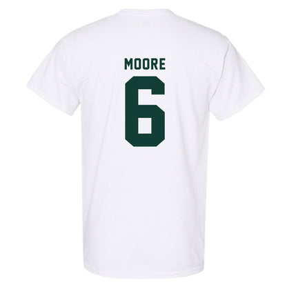 Michigan State - NCAA Football : Fredrick Moore - Generic Shersey T-Shirt-1