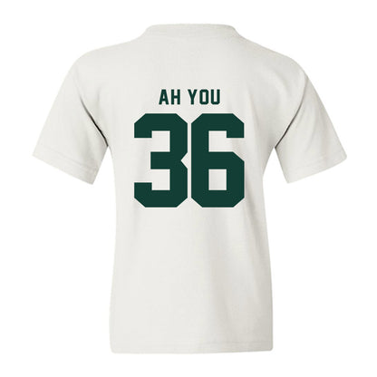 Michigan State - NCAA Football : Leonard Ah You - Generic Shersey Youth T-Shirt-1