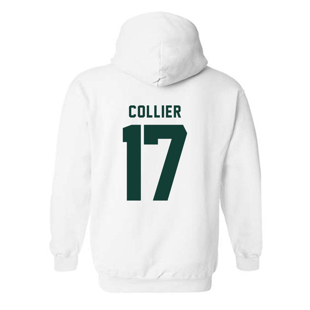 Michigan State - NCAA Football : Braylon Collier - Generic Shersey Hooded Sweatshirt-1