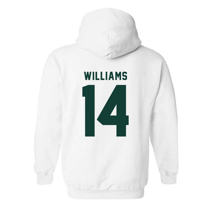 Michigan State - NCAA Football : Bryson Williams - Generic Shersey Hooded Sweatshirt-1