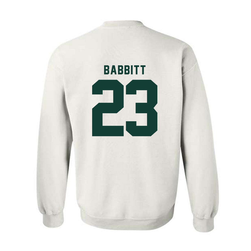 Michigan State - NCAA Football : Peyton Babbitt - Generic Shersey Crewneck Sweatshirt-1