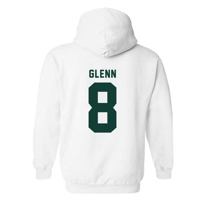 Michigan State - NCAA Men's Basketball : Kaleb Glenn - Generic Shersey Hooded Sweatshirt-1