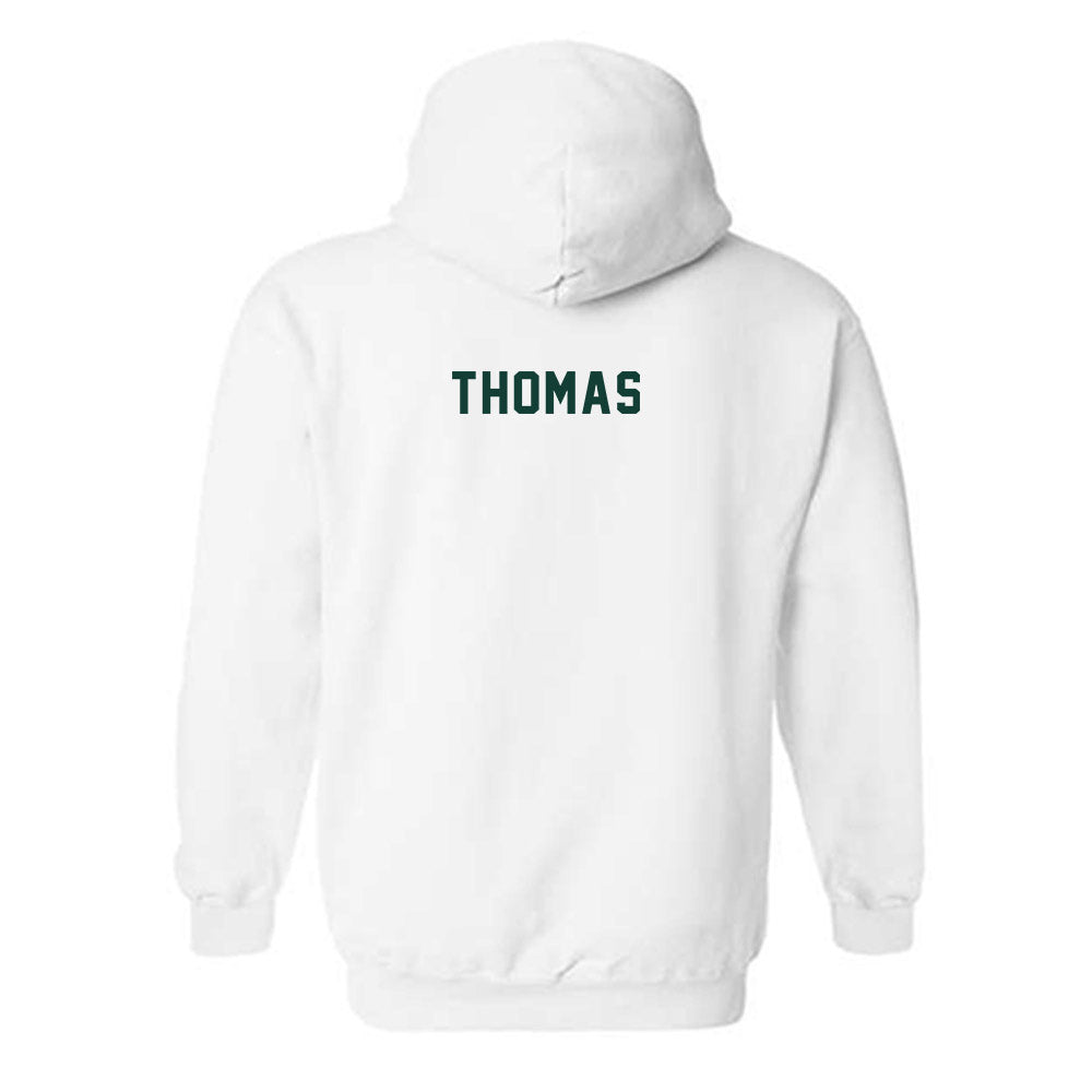 Michigan State - NCAA Football : Brayden Thomas - Generic Shersey Hooded Sweatshirt-1