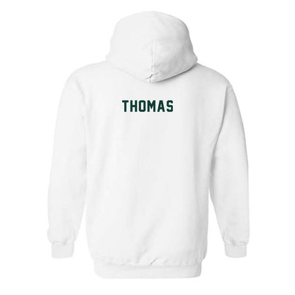 Michigan State - NCAA Football : Brayden Thomas - Generic Shersey Hooded Sweatshirt-1