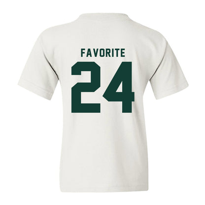 Michigan State - NCAA Football : Jeremiah Favorite - Generic Shersey Youth T-Shirt-1