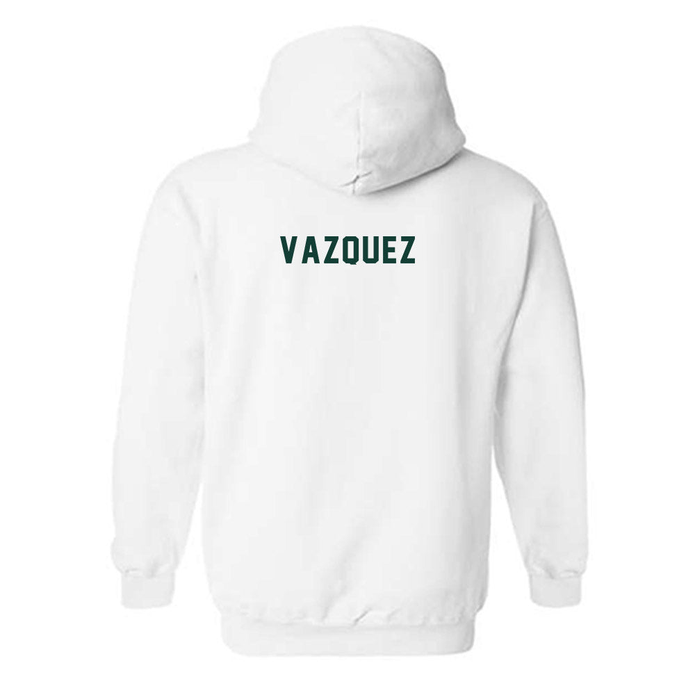 Michigan State - NCAA Cheerleading : Xavier Vazquez - Generic Shersey Hooded Sweatshirt-1