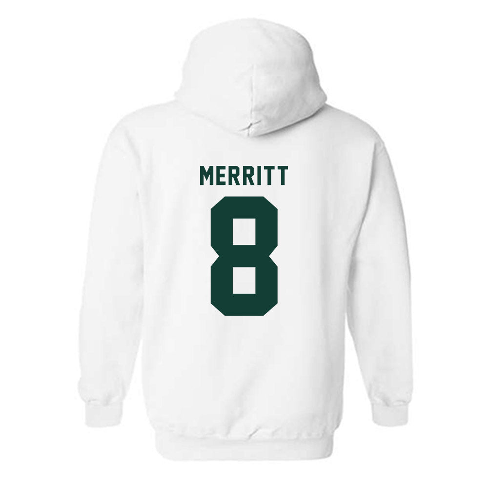 Michigan State - NCAA Men's Soccer : Miles Merritt - Generic Shersey Hooded Sweatshirt-1
