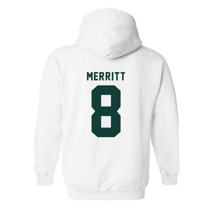 Michigan State - NCAA Men's Soccer : Miles Merritt - Generic Shersey Hooded Sweatshirt-1