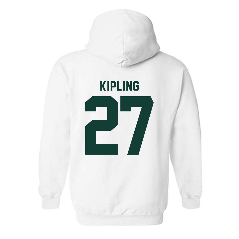 Michigan State - NCAA Baseball : Maddux Kipling - Generic Shersey Hooded Sweatshirt-1
